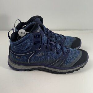 Keen Terradora II Mid Womens Size 10 Blue Hiking Shoes
